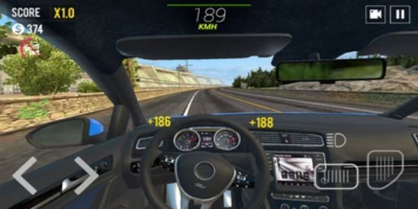 Racing in Car 2021 Screenshot 1