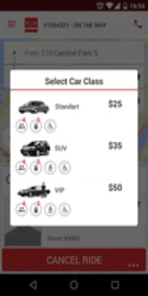 Schermata Bee Bee Car Service 2