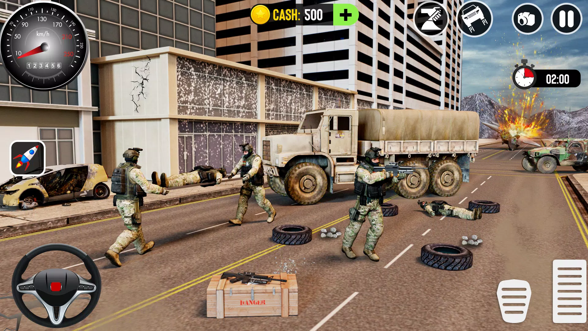 Army Car Games Truck Driving 스크린샷 1