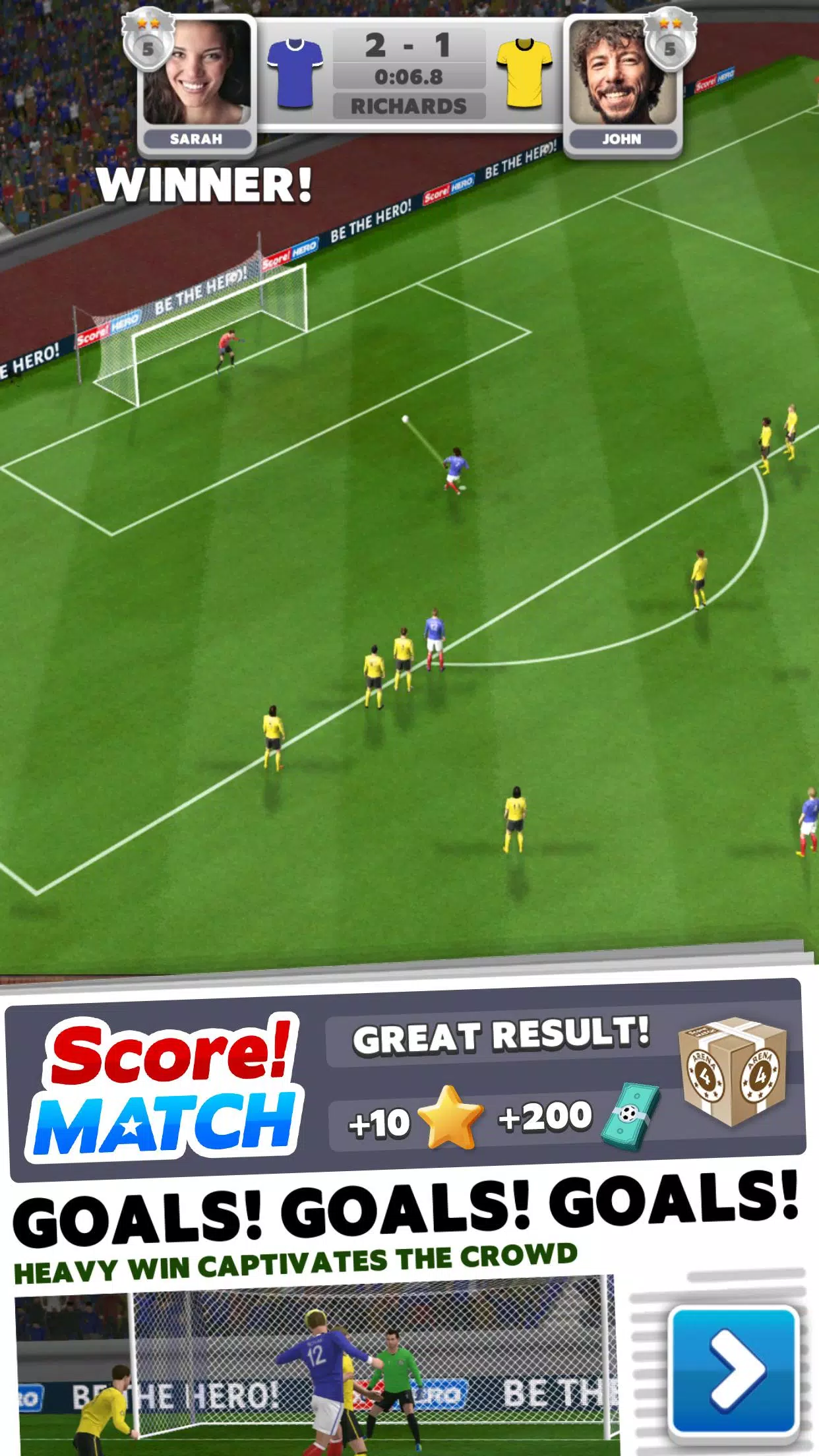 Score! Match Screenshot 1