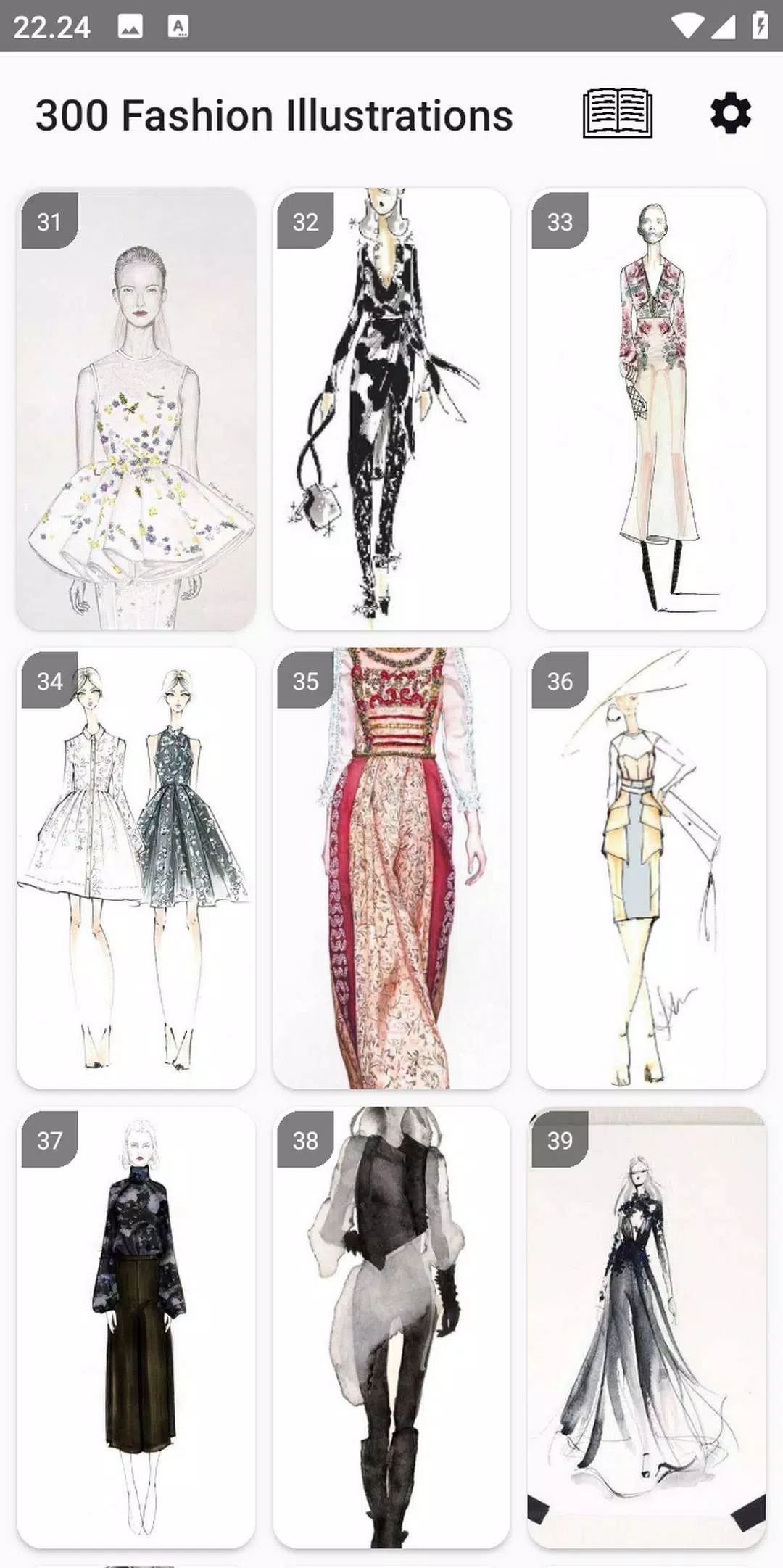 300 Fashion Illustrations Screenshot 2