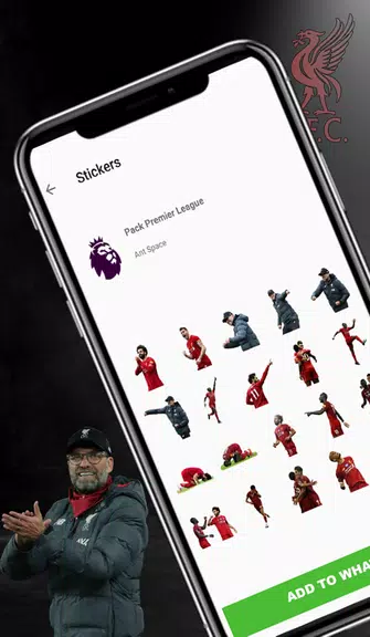 Liverpool Stickers Unofficial Captura de tela 4