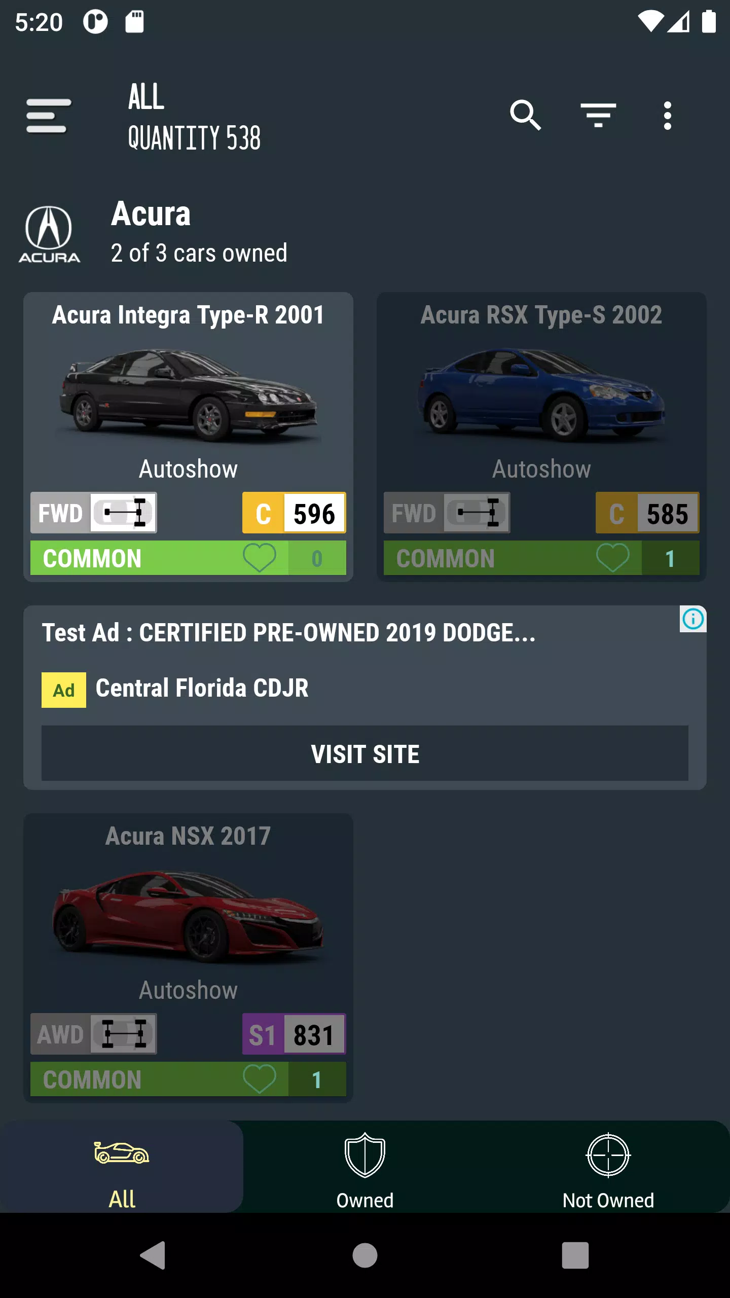 Car Tracker for ForzaHorizon5应用截图第2张