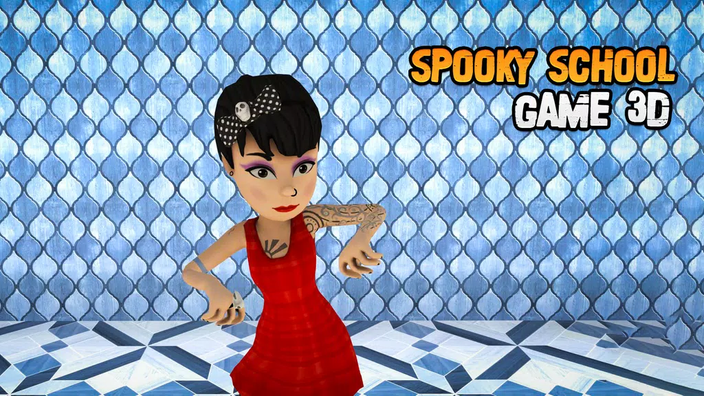 Playtime Spooky School Game Screenshot 1