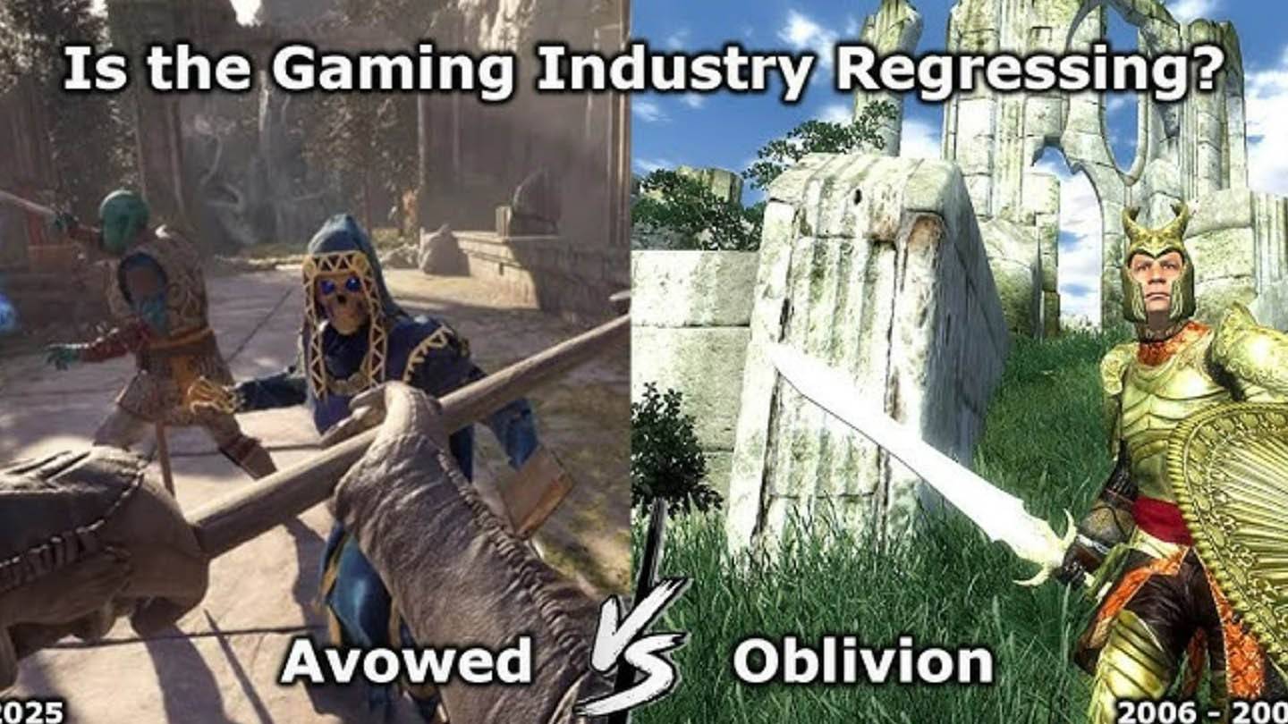 RPG แบบคลาสสิกเผชิญหน้า: Oblivion vs Avowed