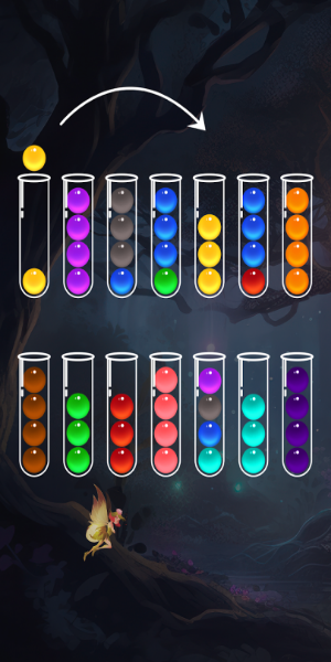 Ball Sort Color Puzzle Game Tangkapan skrin 1