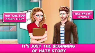 Hate Love Drama Story Game Скриншот 1