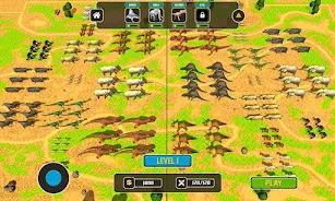 Wild Animals Kingdom Battle 스크린샷 2