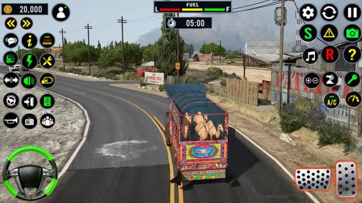 Animal Transport Truck Sim 3D ภาพหน้าจอ 4