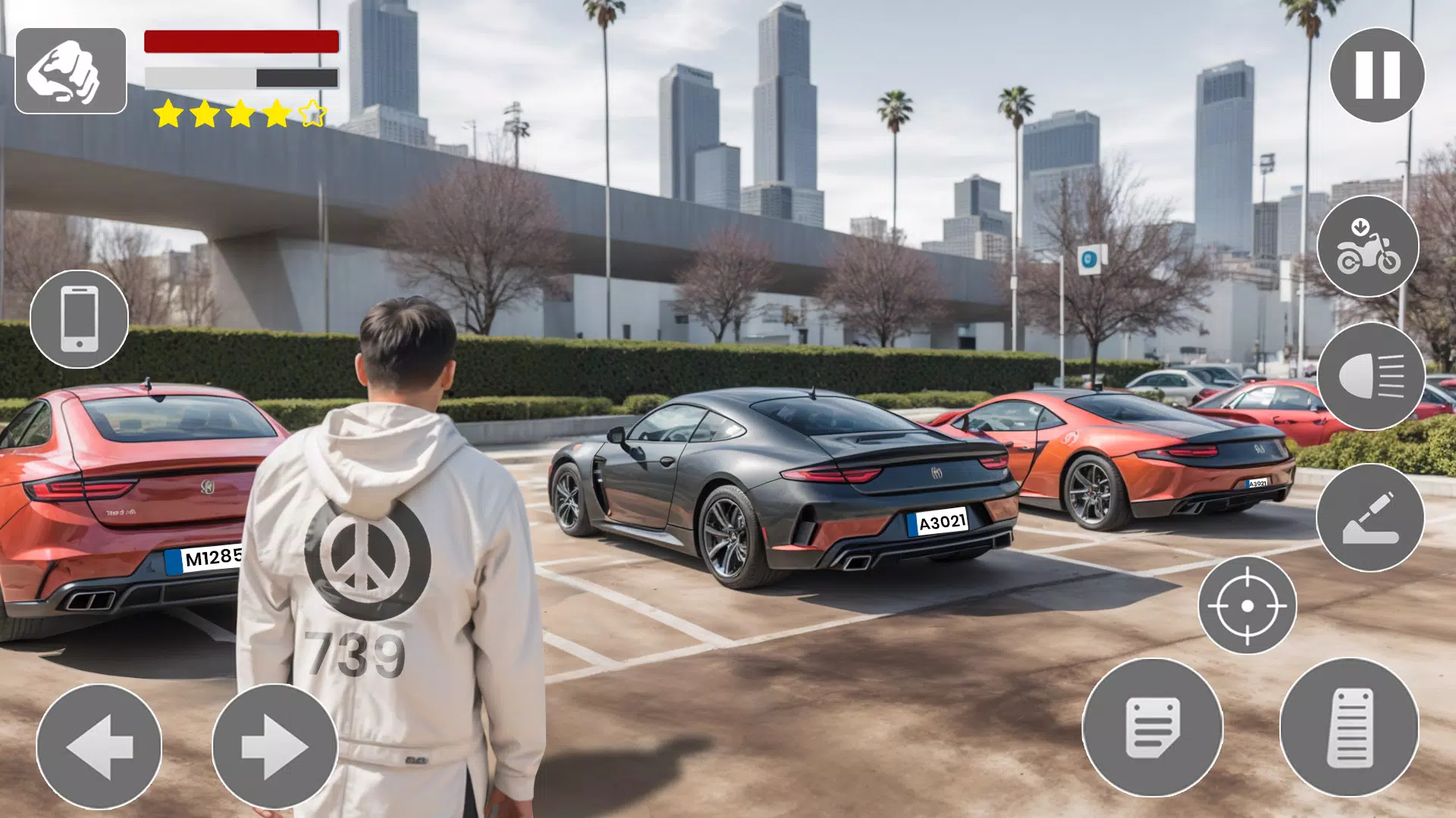 Car Simulator - Open world 3D Captura de pantalla 1