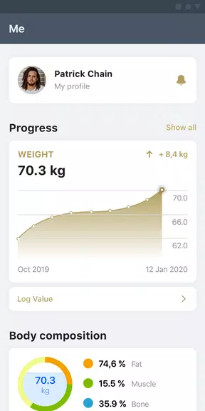 MyPersonalTrainer - FitnessApp Screenshot 3