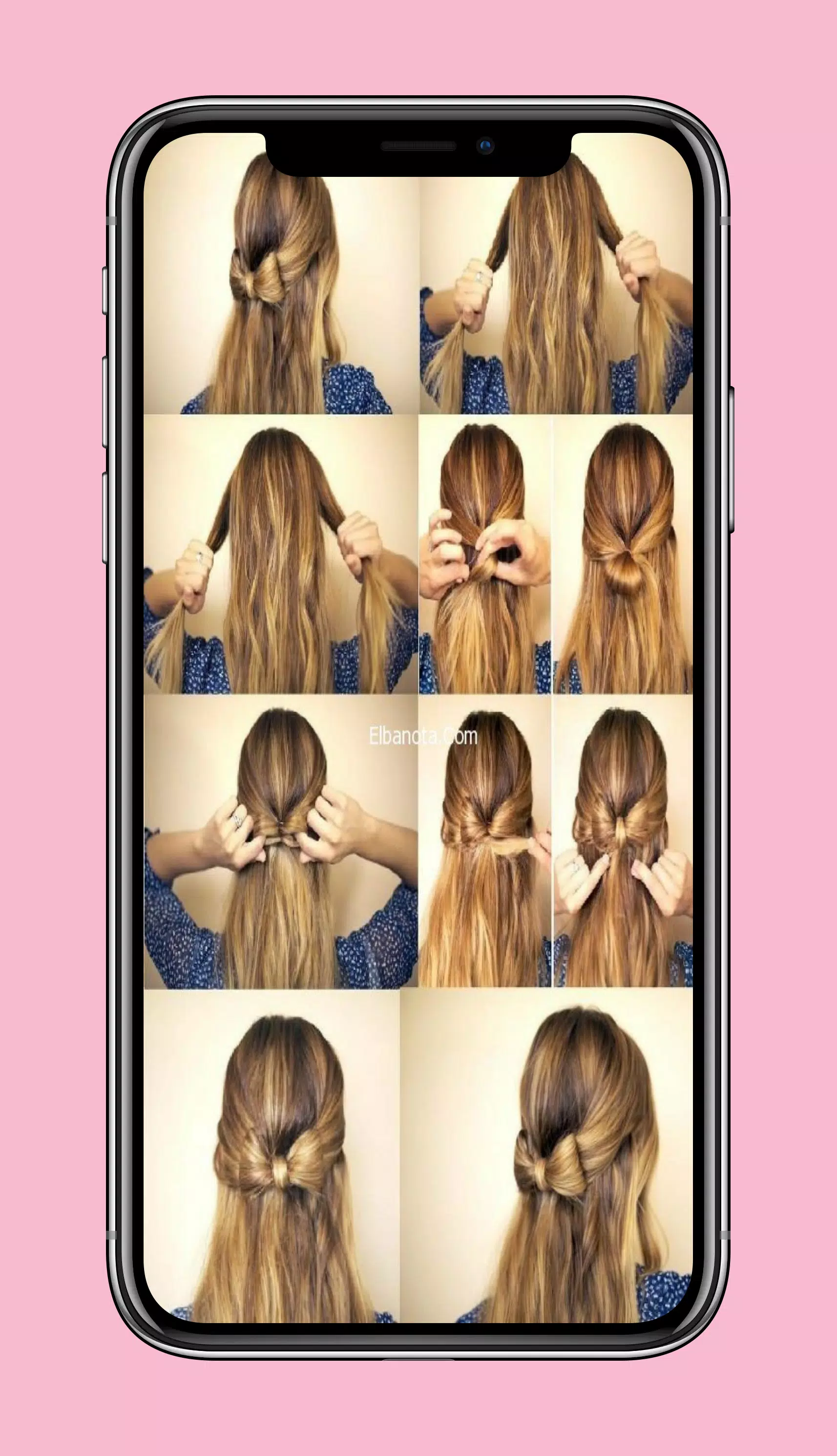 تسريحات شعر للبنات قصير وطويل Скриншот 3