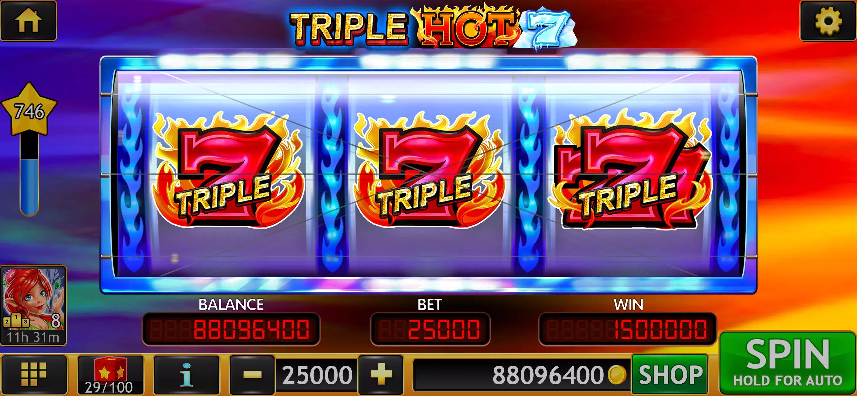 Wild Triple 777 Slots Casino Schermafbeelding 3