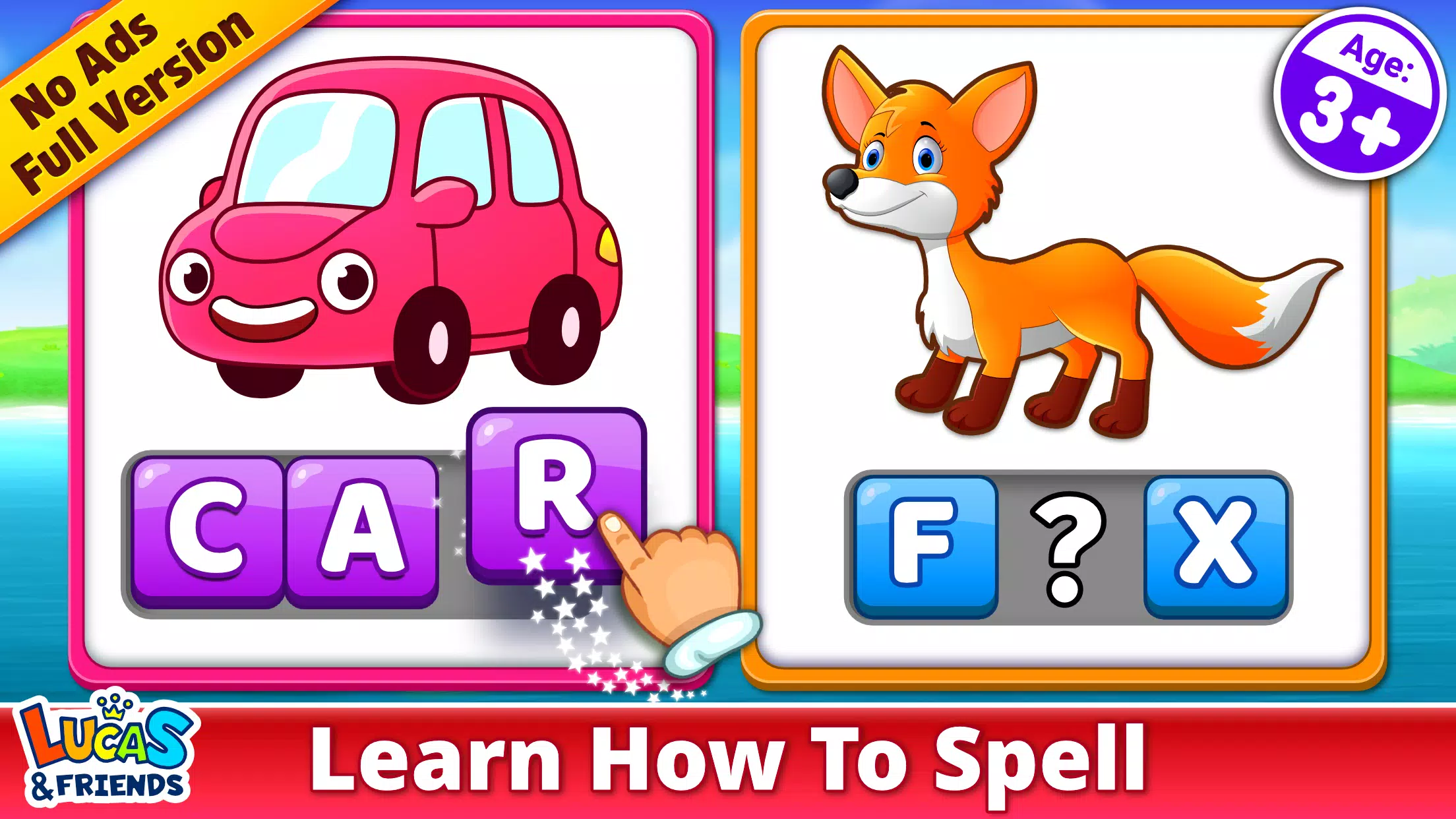 Spelling & Phonics: Kids Games Screenshot 1