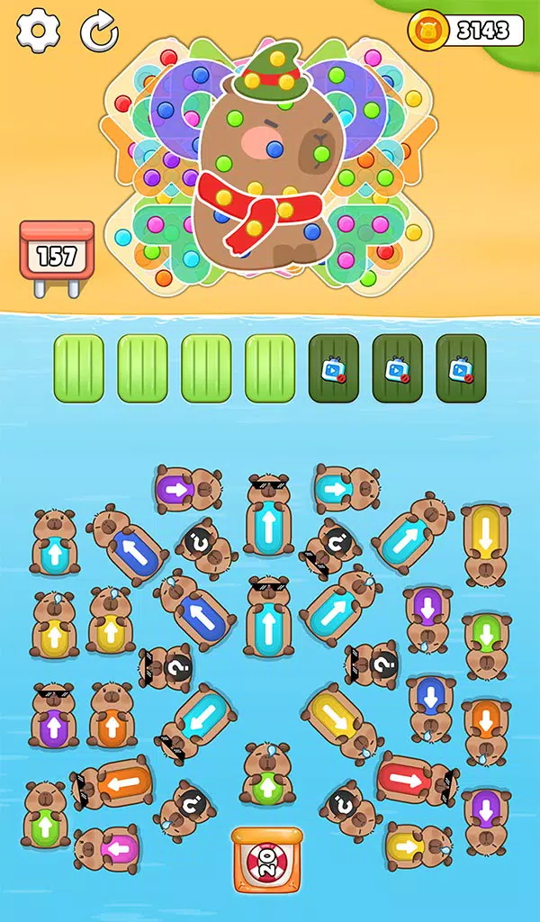 Capybara Mania: Jam Escape Screenshot 3