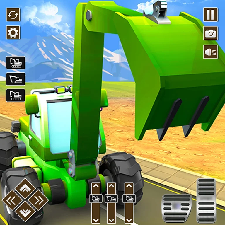 Construction Excavator Sim 3D Screenshot 3