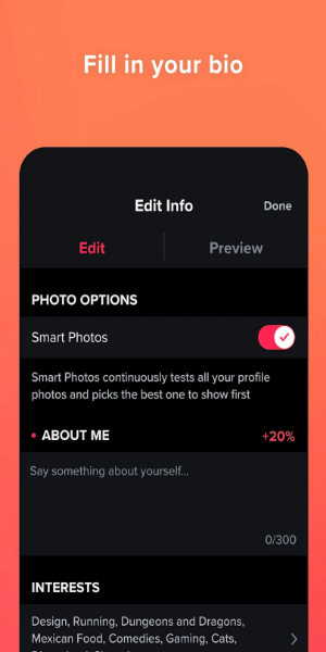 Tinder Dating App: Chat & Date Screenshot 3