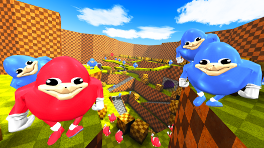 Ugandan Knuckles and Chungus Battle Royale Online 스크린샷 3