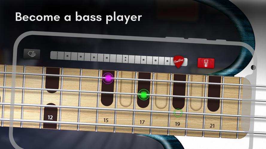 Real Bass: bassgitarre Screenshot 4