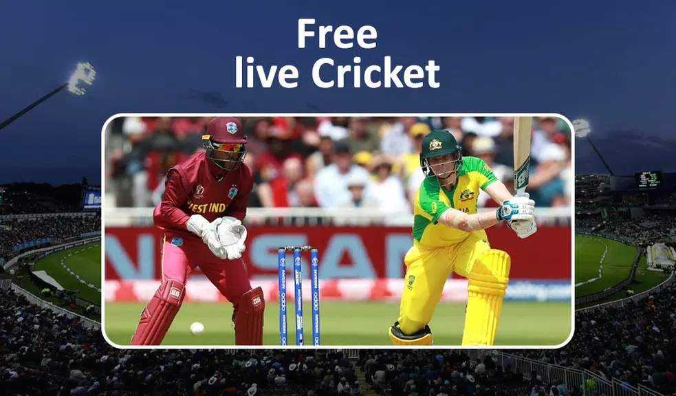 Live Cricket TV HD - Live Cricket Matches スクリーンショット 1