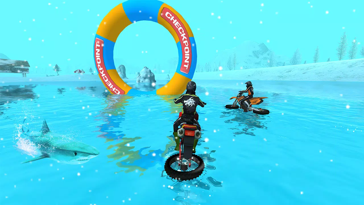 Bike Racing : Water Bike Games Capture d'écran 1