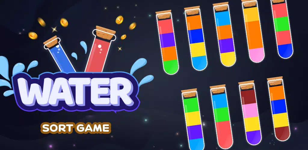 Color Water Sort - Puzzle 스크린샷 1