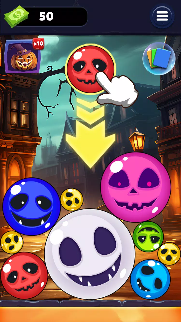 Halloween Ball Captura de pantalla 2