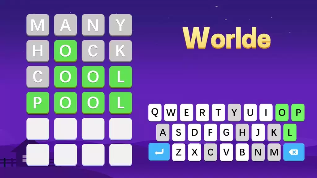 Worlde: Cowordle Word Games ဖန်သားပြင်ဓာတ်ပုံ 3