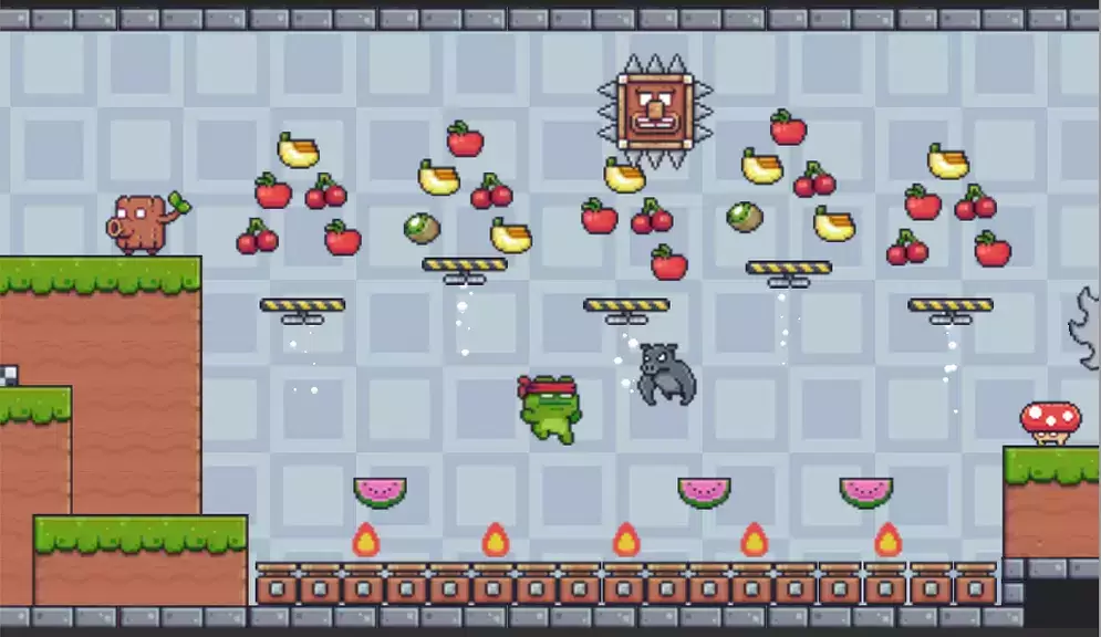 Super Frog Hero Pineapple Screenshot 3