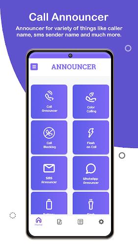 Caller Name Announcer & Talker स्क्रीनशॉट 1
