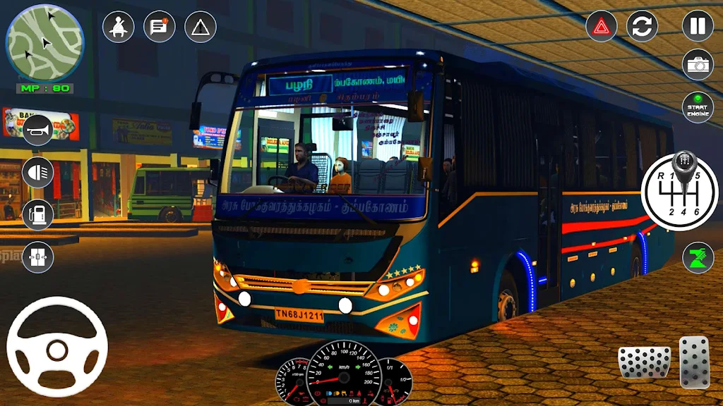 Euro Bus Transport: Bus Games Ảnh chụp màn hình 1