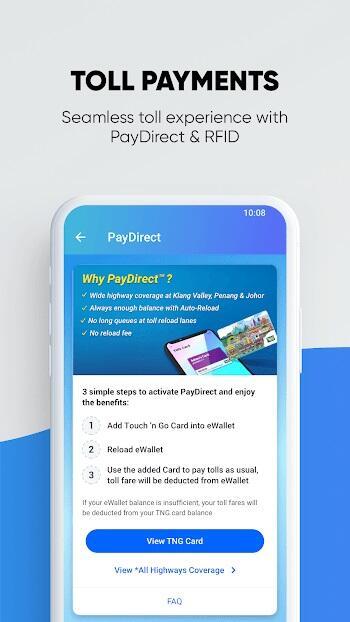 Touch n Go eWallet Mod ဖန်သားပြင်ဓာတ်ပုံ 1