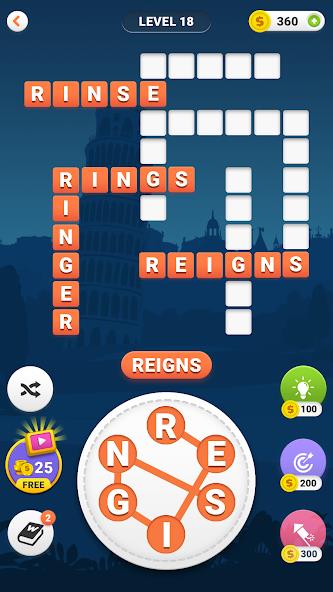 Word Search: Crossword puzzle Mod應用截圖第3張
