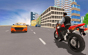 Superhero Stunt Bike Simulator Captura de tela 3