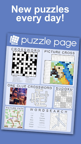 Puzzle Page - Daily Puzzles! Ảnh chụp màn hình 1