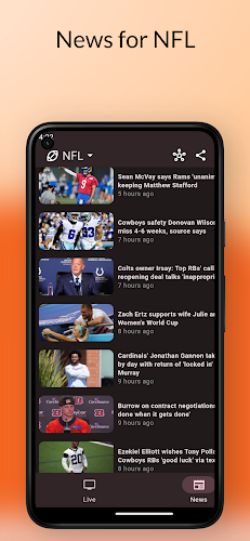 Dofu - NFL Live Streaming স্ক্রিনশট 1