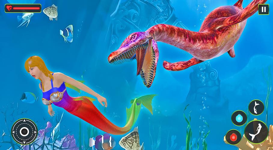 Mermaid Simulator Скриншот 1