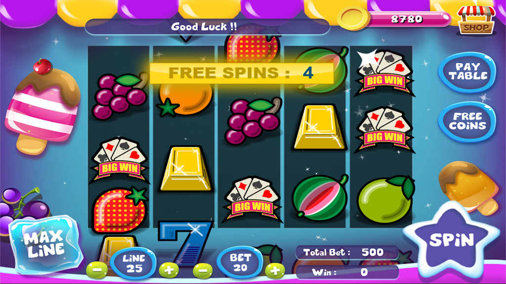 Slot Matchine IceCream - Vegas Casino Slot Games應用截圖第4張