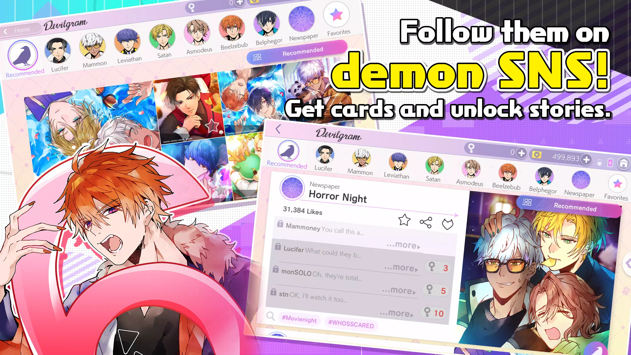 Obey Me! Anime Otome Sim Game应用截图第3张