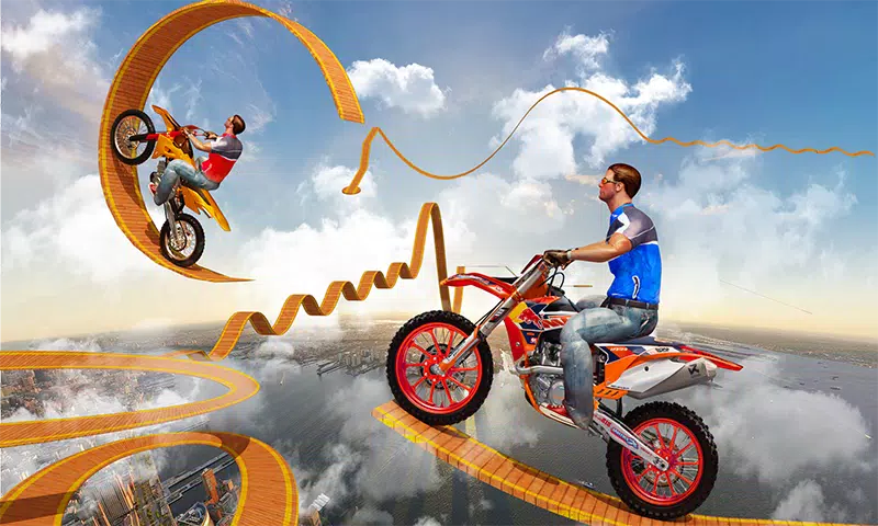 Bike Tricks Trail Stunt Master Captura de tela 3