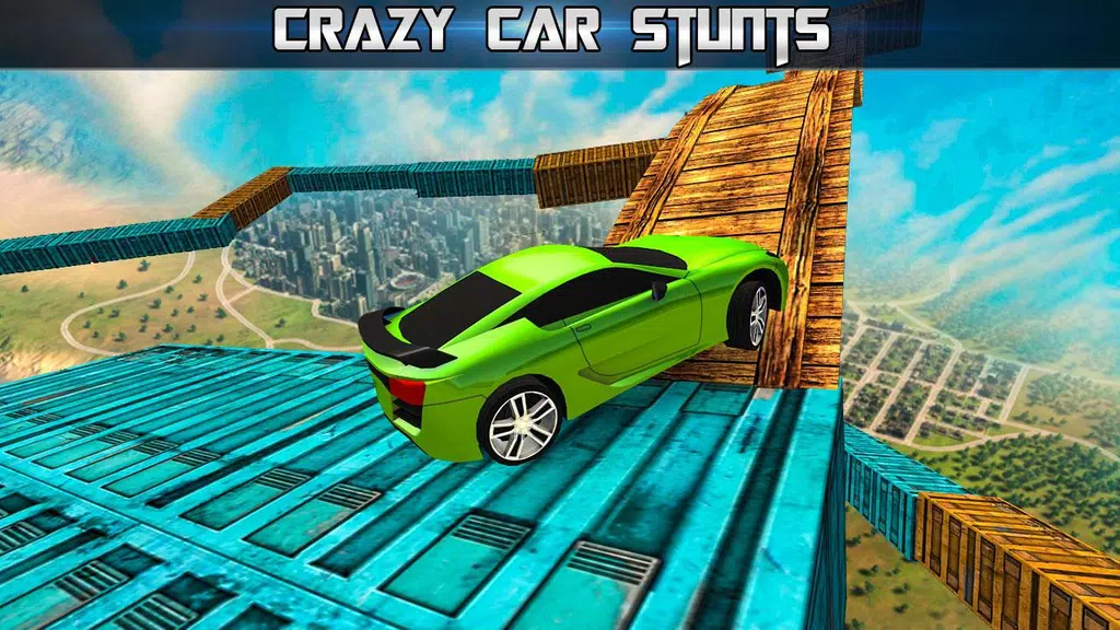Impossible Car Stunts Скриншот 2