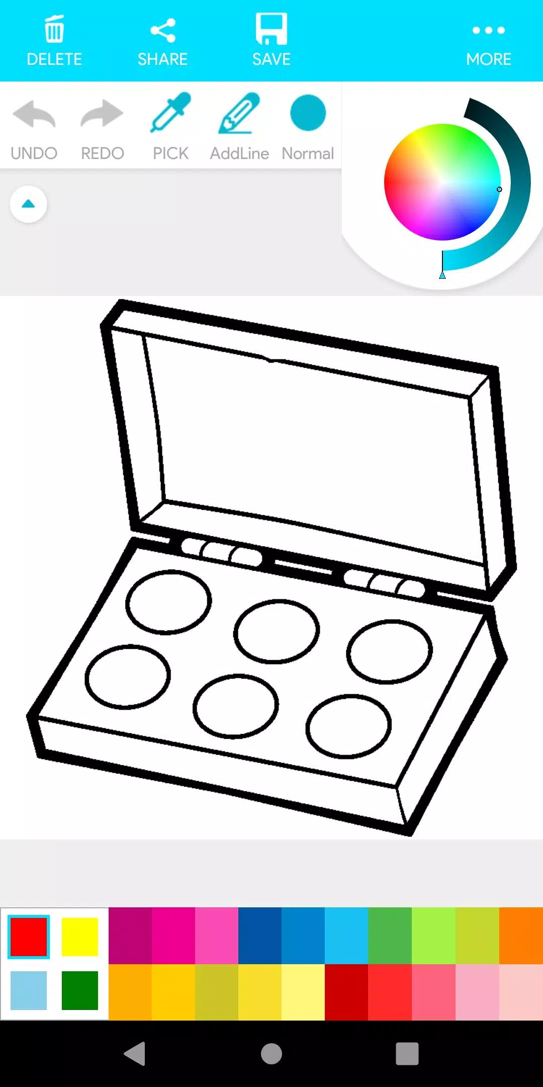 Coloring Beauty Cosmetics 스크린샷 4