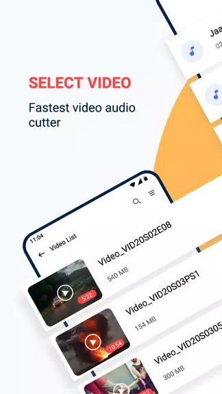 Video Cutter, Cropper, Audio C 스크린샷 2