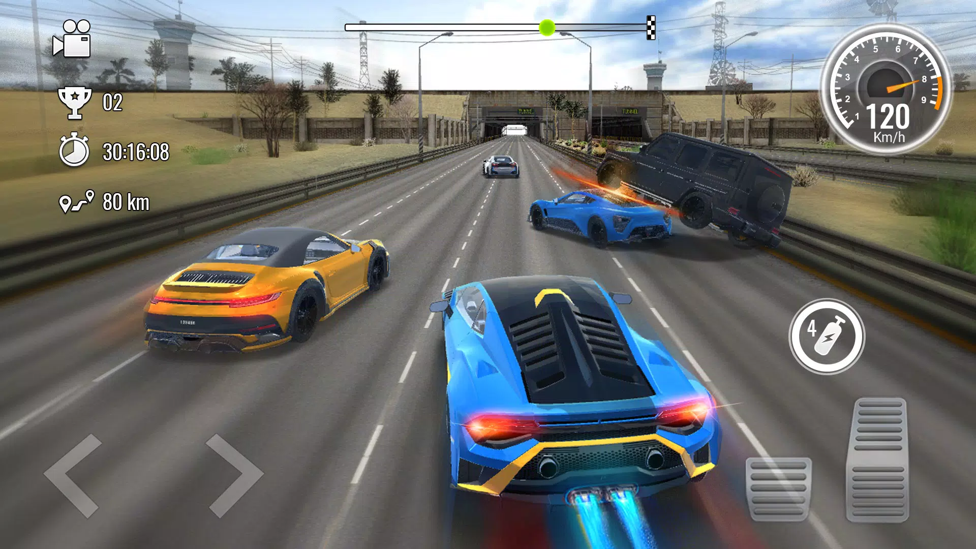 Schermata Traffic Car Driving Game 2