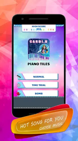 Cardi B - Piano Tiles 스크린샷 2