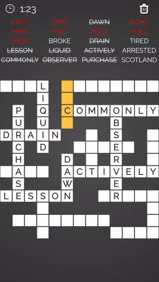 Crossword : Word Fill Captura de tela 2