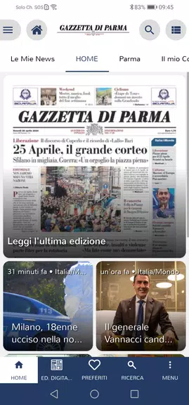 Gazzetta di Parma Screenshot 1