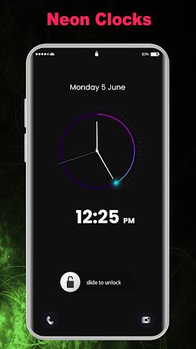 Clock Always on Display Captura de pantalla 2