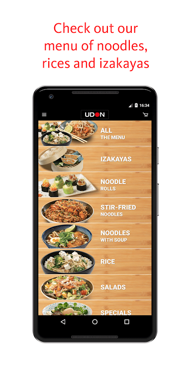 UDON – Delivery and Take Away Screenshot 2