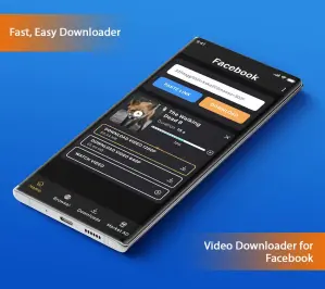 FBDown - Video Downloader for Facebook, Save Story ภาพหน้าจอ 1